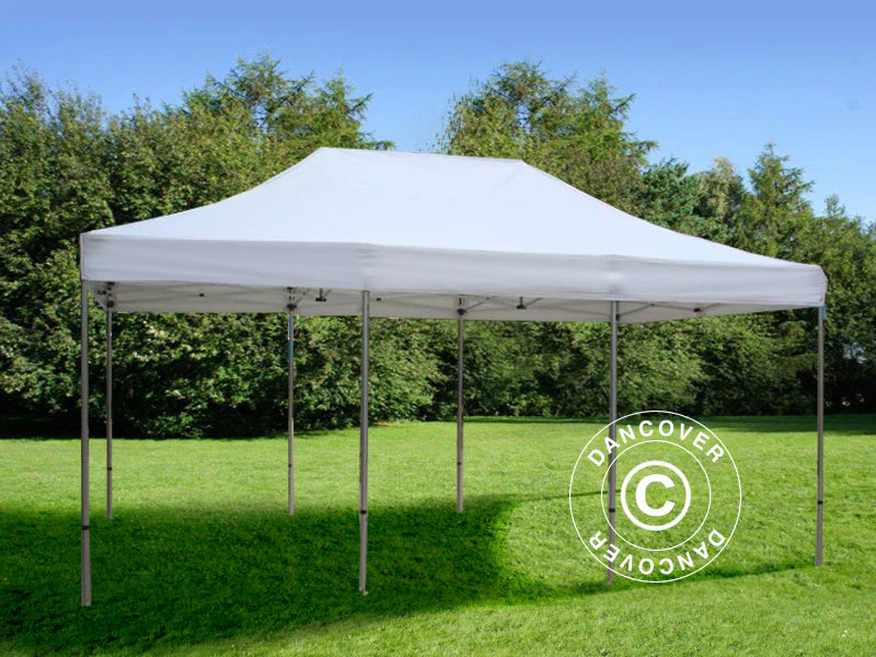 Foldetelt FleXtents PRO Steel 4x6m Hvid, inkl. 8 sider - Image 14