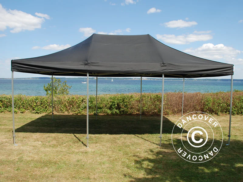 Foldetelt FleXtents PRO Steel 4x6m Sort - Image 5