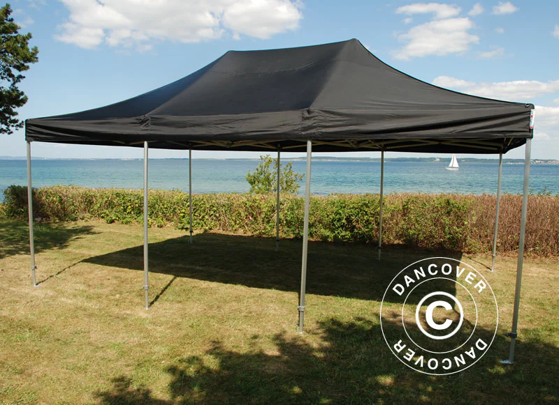 Foldetelt FleXtents PRO Steel 4x6m Sort - Image 6