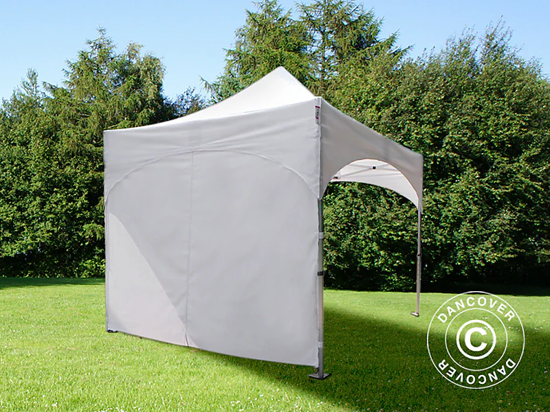 Foldetelt FleXtents PRO Steel "Arched" 3x3m Hvid, inkl. 4 sider - Image 2