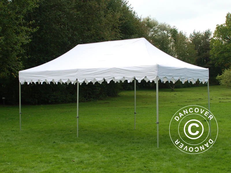 Foldetelt FleXtents PRO Steel "Morocco" 3x6m Hvid - Image 2