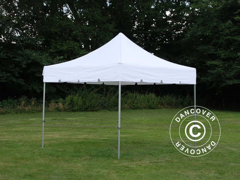 Foldetelt FleXtents PRO Steel "Peaked" 3x3m Hvid - Image 2