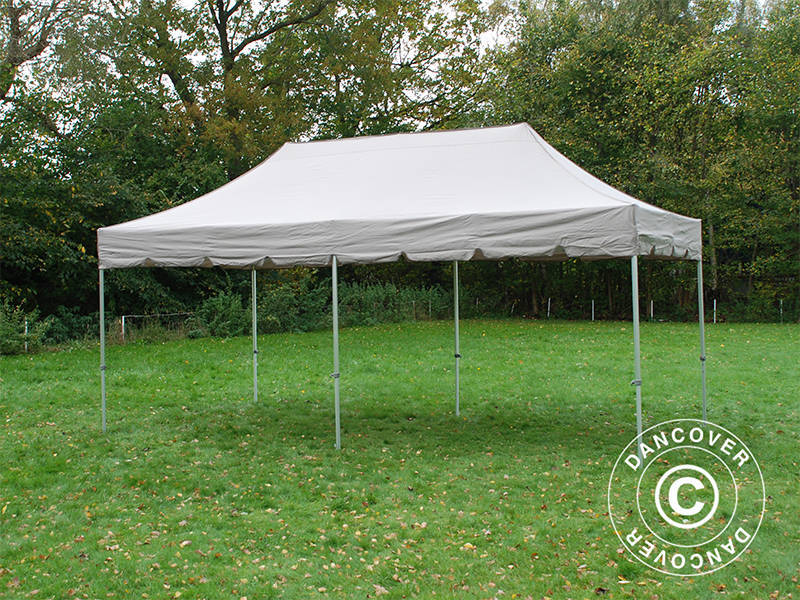 Foldetelt FleXtents PRO Steel "Peaked" 3x6m Latte - Image 2