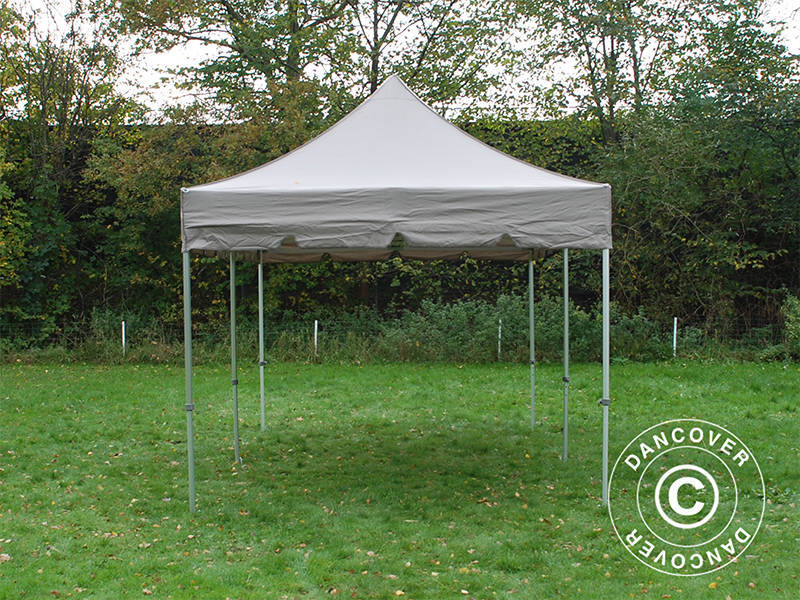 Foldetelt FleXtents PRO Steel "Peaked" 3x6m Latte - Image 5
