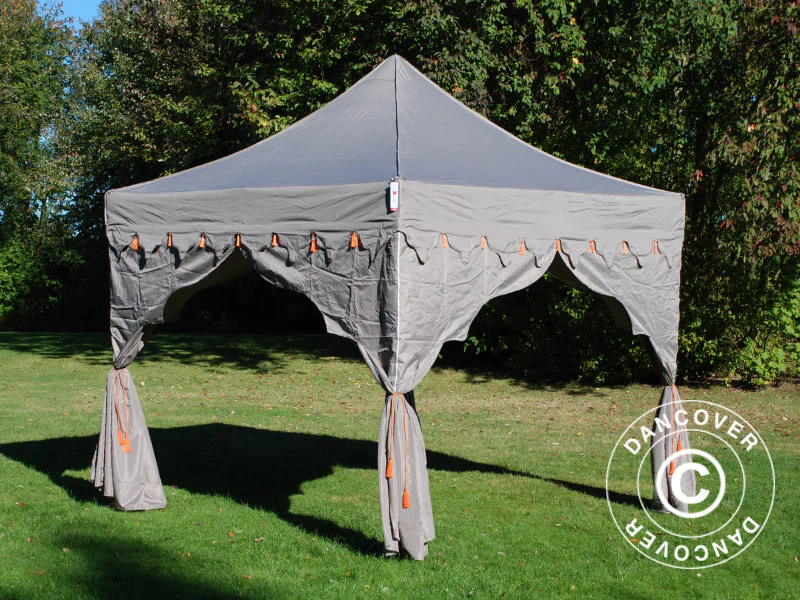 Foldetelt FleXtents PRO Steel "Raj" 3x3m Latte/Orange - Image 6