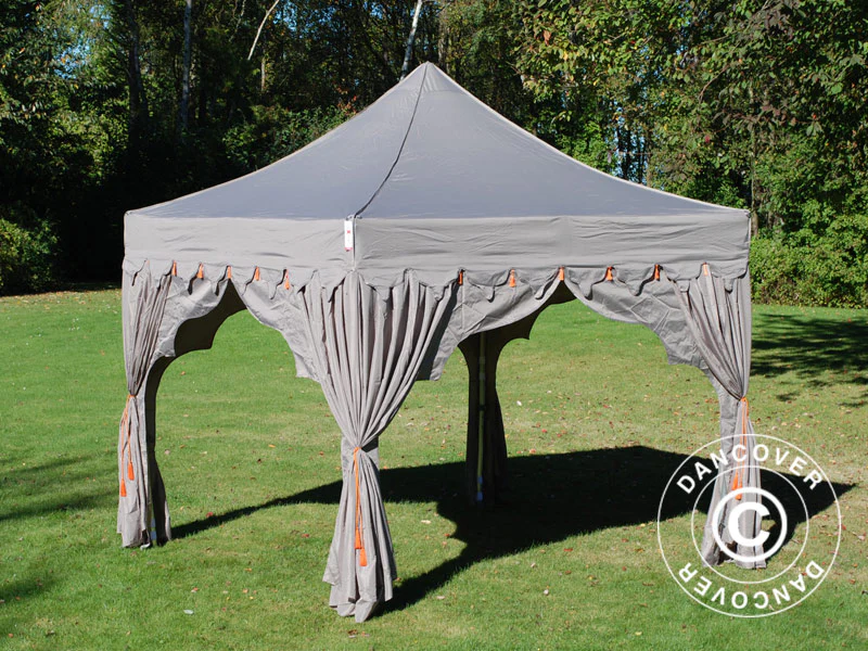 Foldetelt FleXtents PRO Steel "Raj" 3x3m Latte/Orange - Image 7