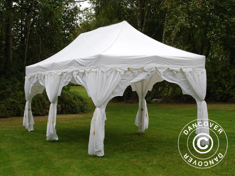 Foldetelt FleXtents PRO Steel "Raj" 3x6m Hvid/Guld - Image 5