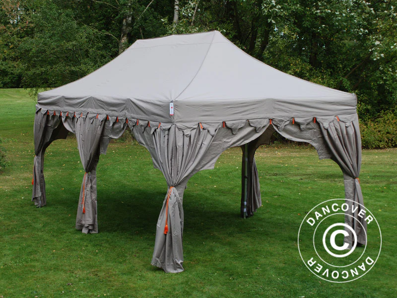 Foldetelt FleXtents PRO Steel "Raj" 3x6m Latte/Orange - Image 4