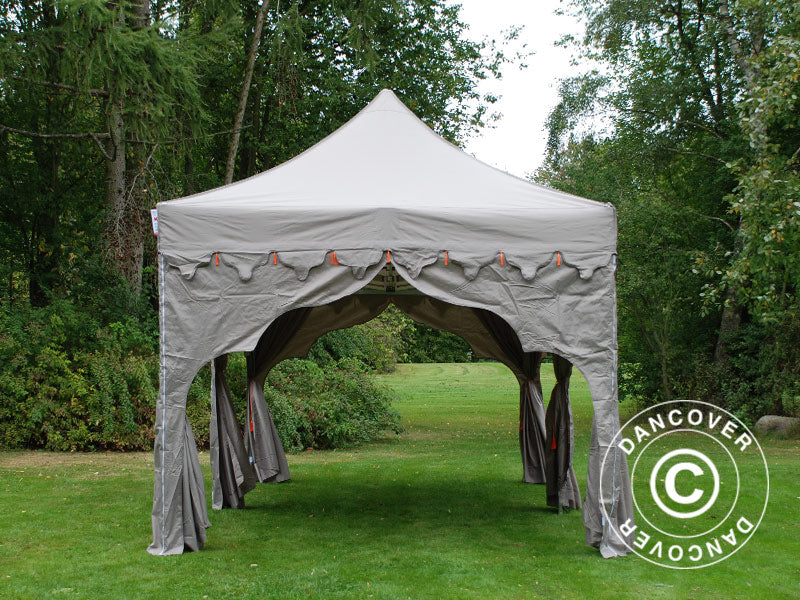 Foldetelt FleXtents PRO Steel "Raj" 3x6m Latte/Orange - Image 8