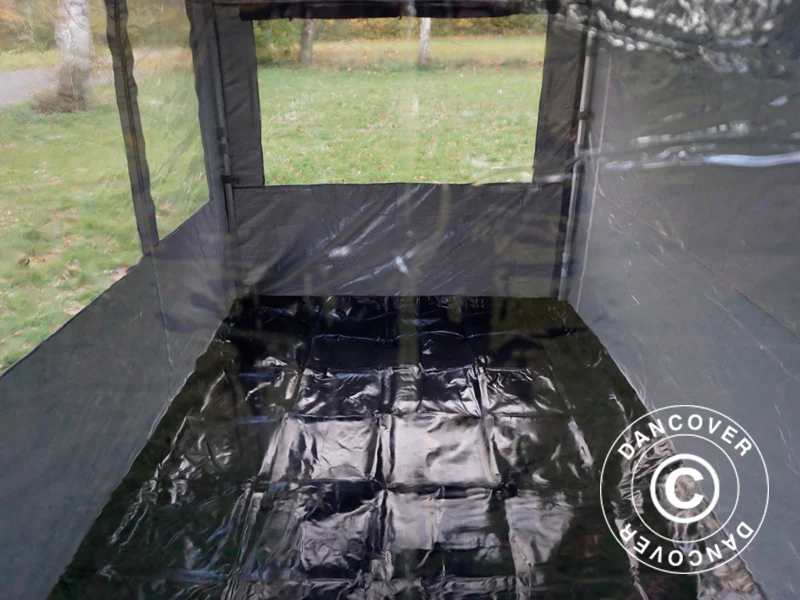 Foldetelt FleXtents PRO Trapezo 2x3m Grå, inkl. 4 sider - Image 14