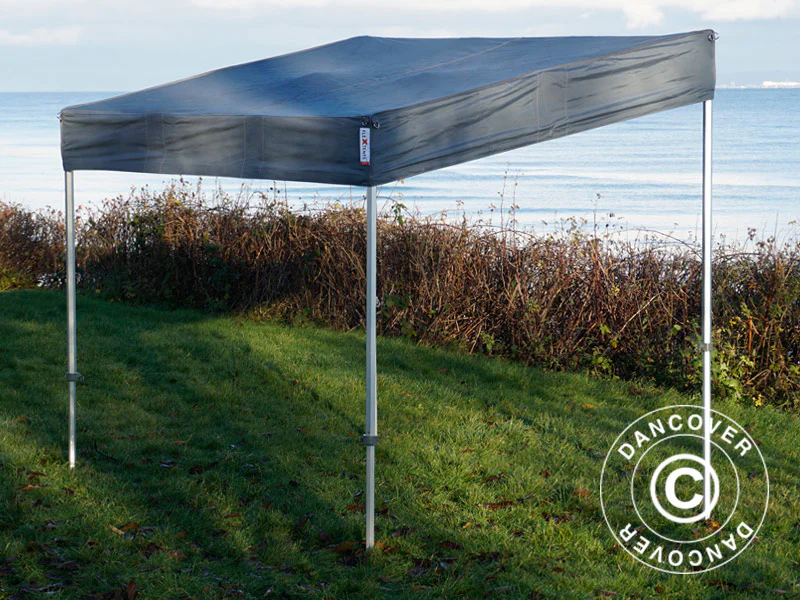 Foldetelt FleXtents PRO Trapezo 2x3m Grå, inkl. 4 sider - Image 15