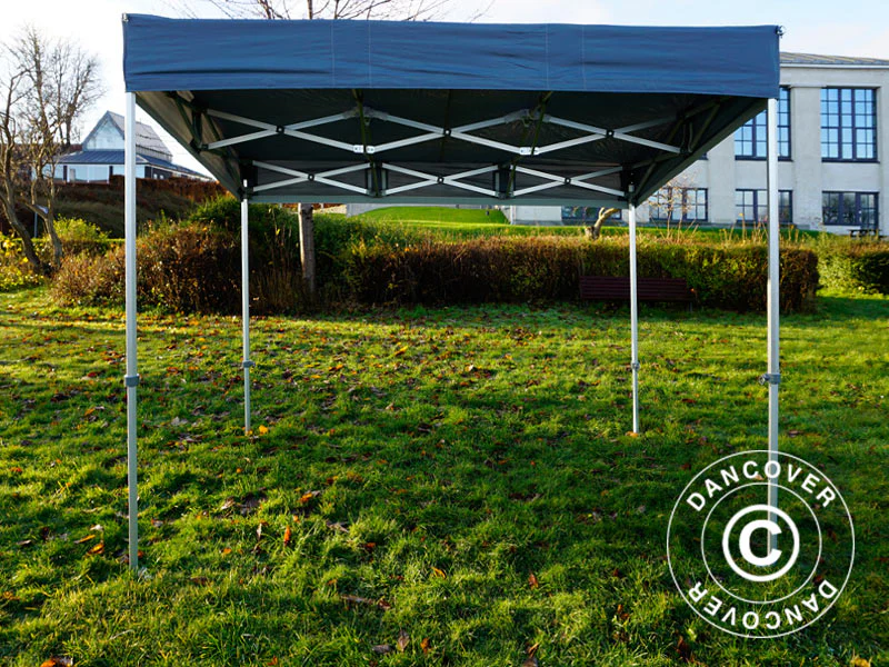 Foldetelt FleXtents PRO Trapezo 2x3m Grå, inkl. 4 sider - Image 16