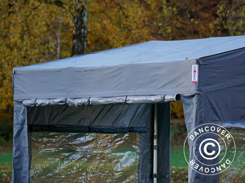 Foldetelt FleXtents PRO Trapezo 2x3m Grå, inkl. 4 sider - Image 19