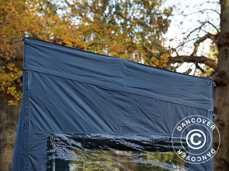Foldetelt FleXtents PRO Trapezo 2x3m Grå, inkl. 4 sider - Image 20