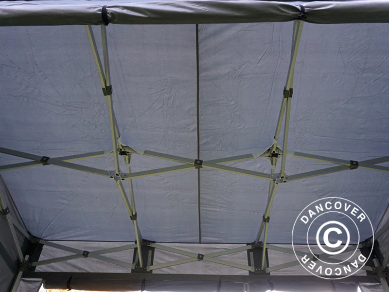 Foldetelt FleXtents PRO Trapezo 2x3m Grå, inkl. 4 sider - Image 21