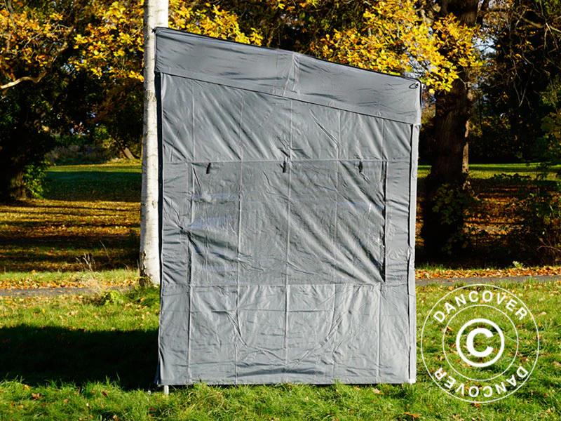 Foldetelt FleXtents PRO Trapezo 2x3m Grå, inkl. 4 sider - Image 4