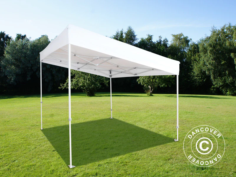 Foldetelt FleXtents PRO Trapezo 3x3m Hvid, inkl. 4 sider - Image 14