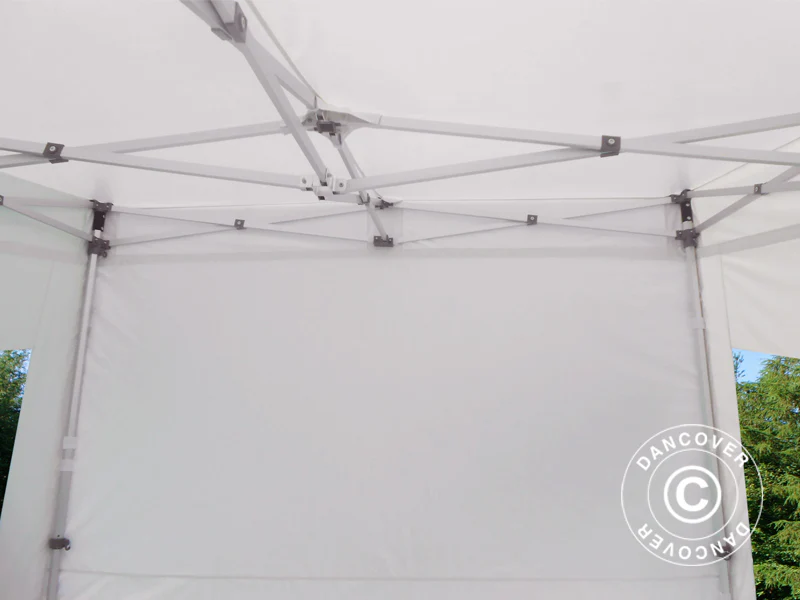 Foldetelt FleXtents PRO Trapezo 3x3m Hvid, inkl. 4 sider - Image 18