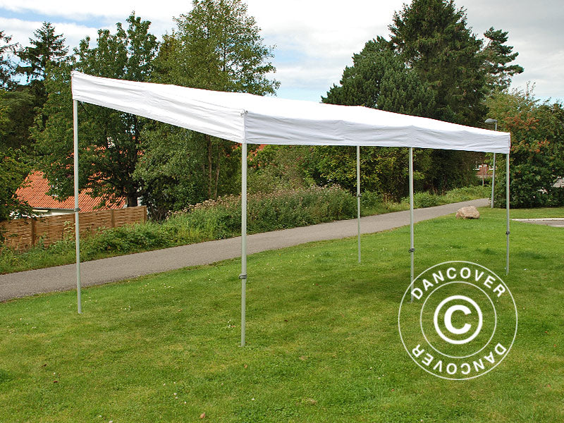 Foldetelt FleXtents PRO Trapezo 3x6m Hvid, inkl. 4 sider - Image 15