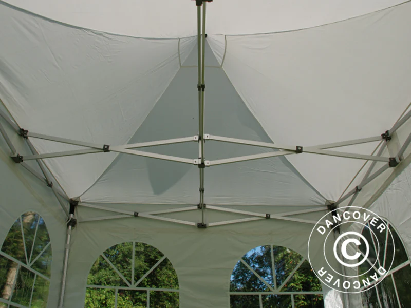 Foldetelt FleXtents PRO Vintage Style 3x3m Hvid, inkl. 4 sider - Image 14