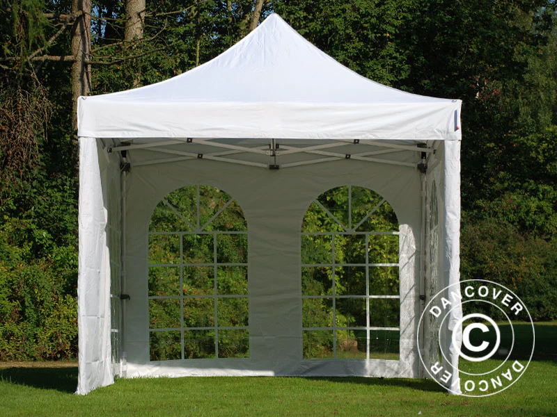 Foldetelt FleXtents PRO Vintage Style 3x3m Hvid, inkl. 4 sider - Image 18