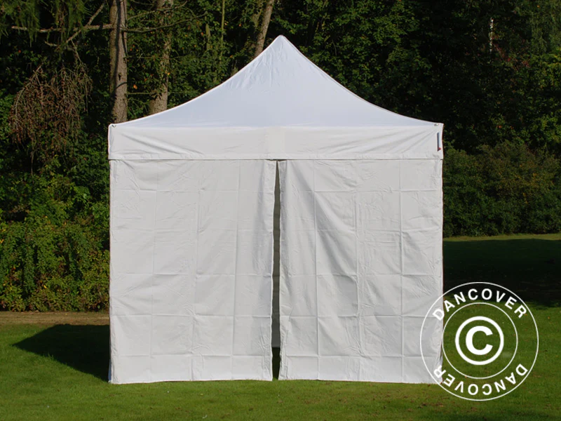 Foldetelt FleXtents PRO Vintage Style 3x3m Hvid, inkl. 4 sider - Image 4