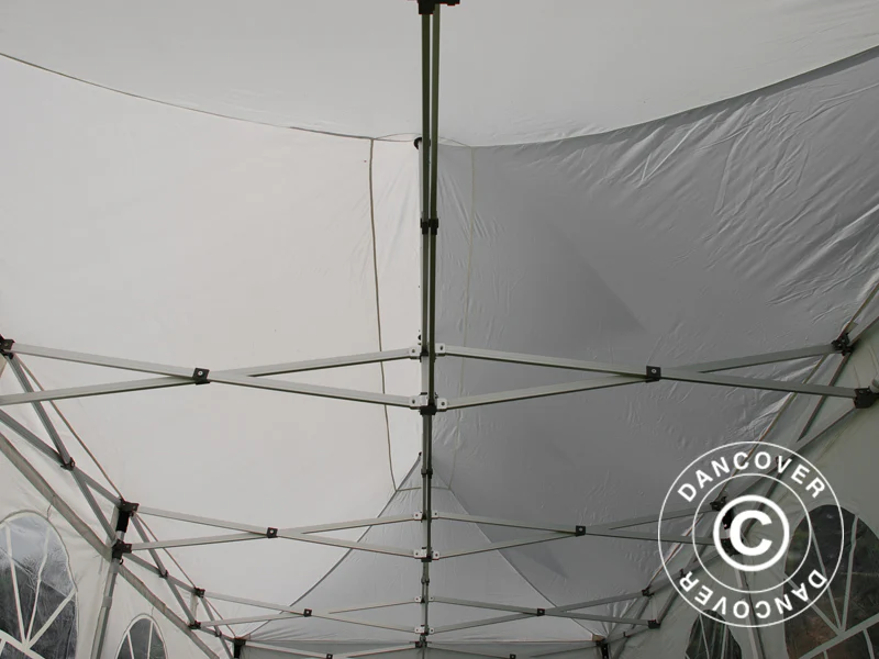 Foldetelt FleXtents PRO Vintage Style 3x6m Hvid, inkl. 6 sider - Image 17