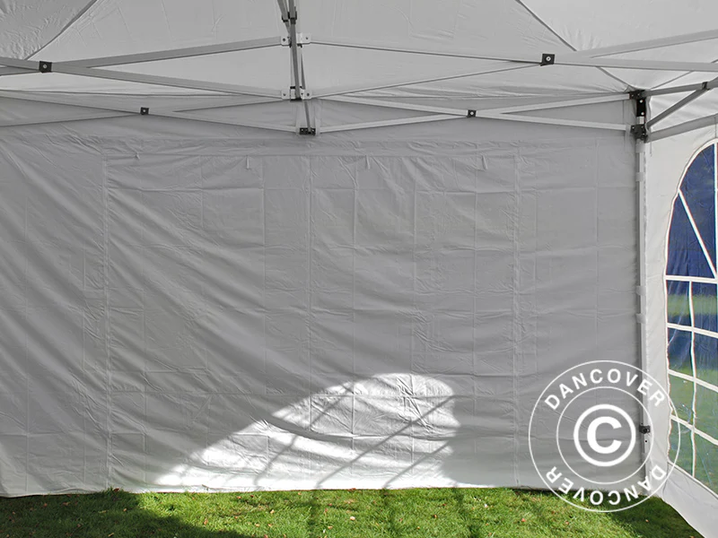 Foldetelt FleXtents PRO Vintage Style 4x6m Hvid, inkl. 8 sider - Image 19
