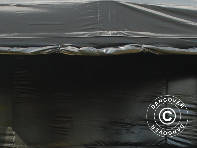 Foldetelt FleXtents Steel 3x3m Sort, inkl. 4 sider - Image 8