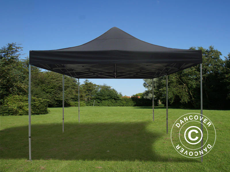 Foldetelt FleXtents Steel 4x8m Sort - Image 3