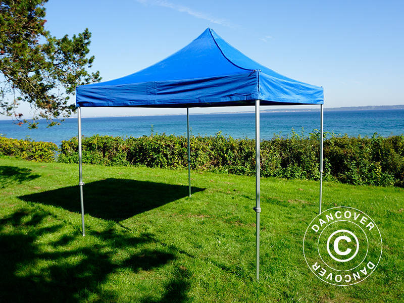 Foldetelt FleXtents Xtreme 50 3x3m Blå, inkl. 4 sider - Image 6