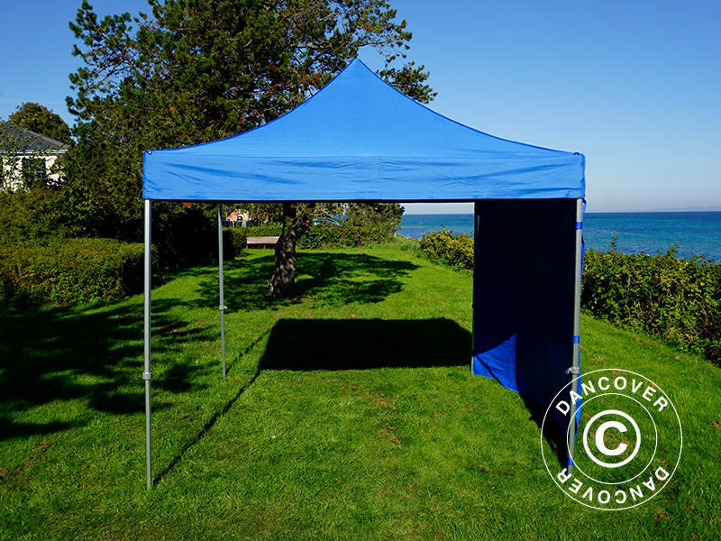 Foldetelt FleXtents Xtreme 50 3x3m Blå, inkl. 4 sider - Image 8