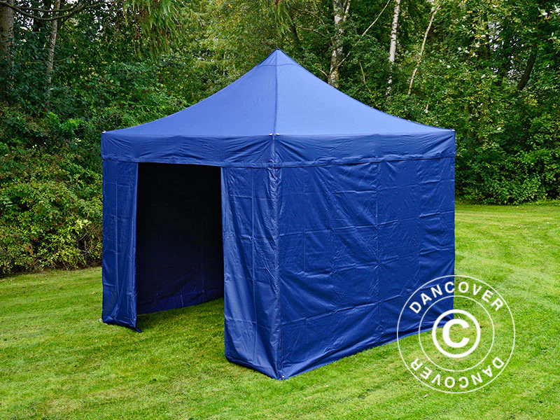 Foldetelt FleXtents Xtreme 50 3x3m Mørk blå, inkl. 4 sider - Image 5