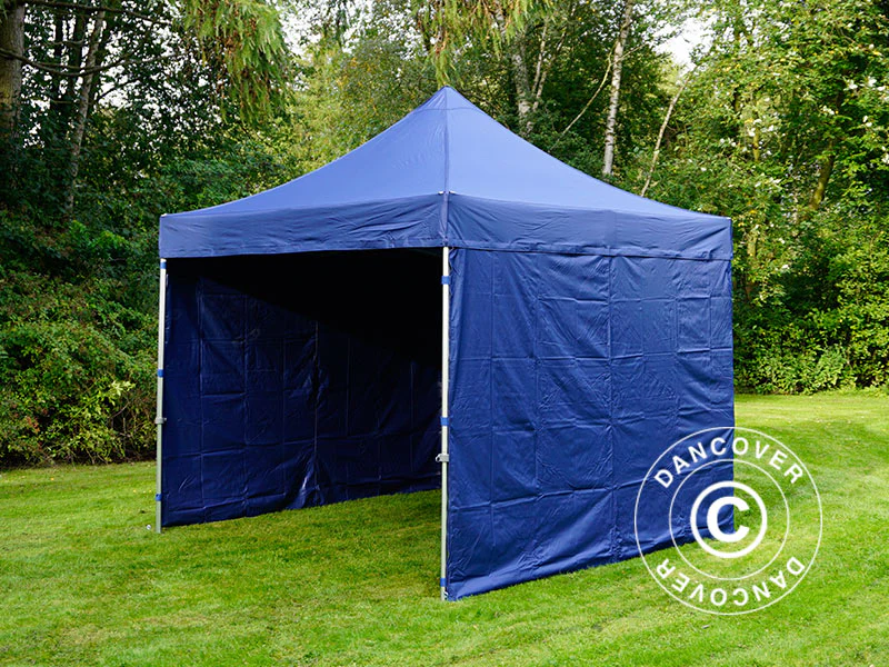 Foldetelt FleXtents Xtreme 50 3x3m Mørk blå, inkl. 4 sider - Image 7