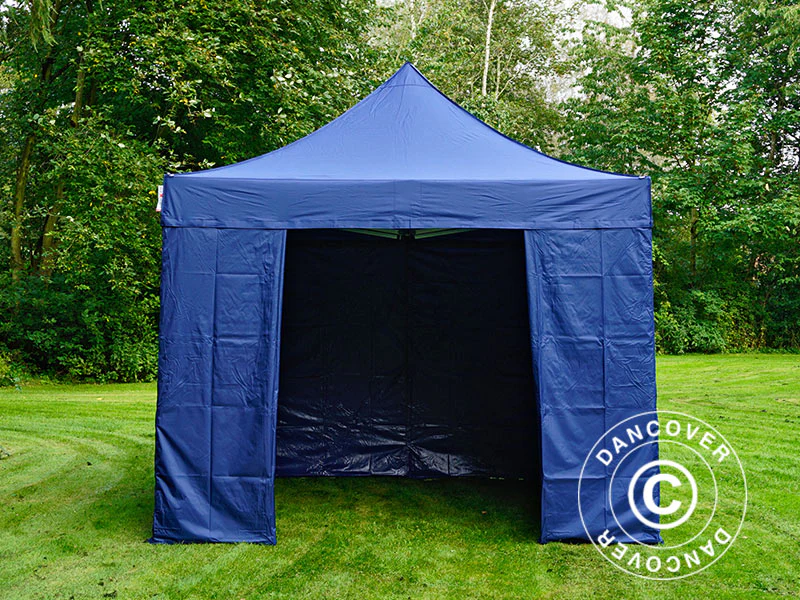 Foldetelt FleXtents Xtreme 50 3x3m Mørk blå, inkl. 4 sider - Image 8