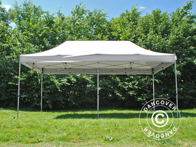 Foldetelt FleXtents Xtreme 50 3x6m Hvid, inkl. 6 sider - Image 4