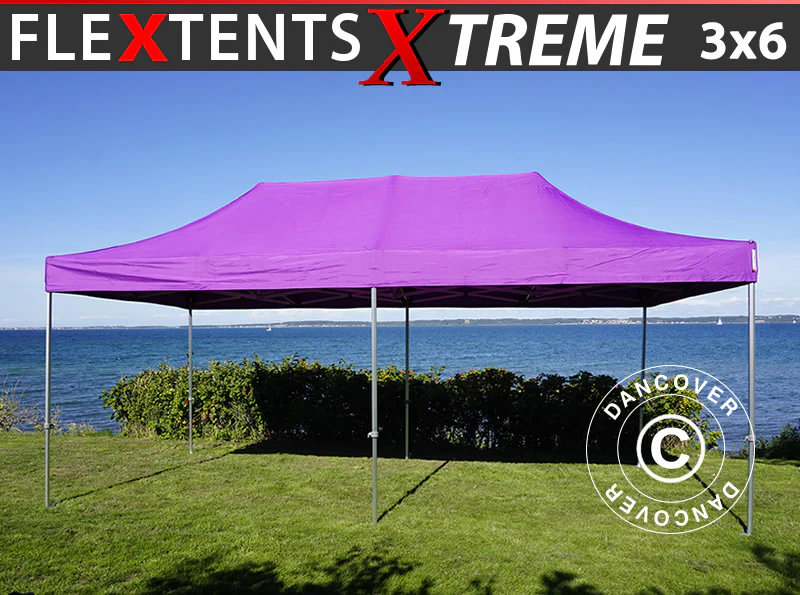 Foldetelt FleXtents Xtreme 50 3x6m Lilla