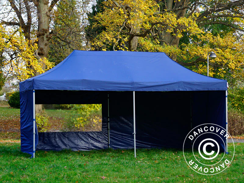 Foldetelt FleXtents Xtreme 50 3x6m Mørk blå, inkl. 6 sider - Image 11