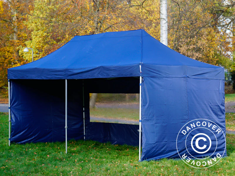 Foldetelt FleXtents Xtreme 50 3x6m Mørk blå, inkl. 6 sider - Image 12
