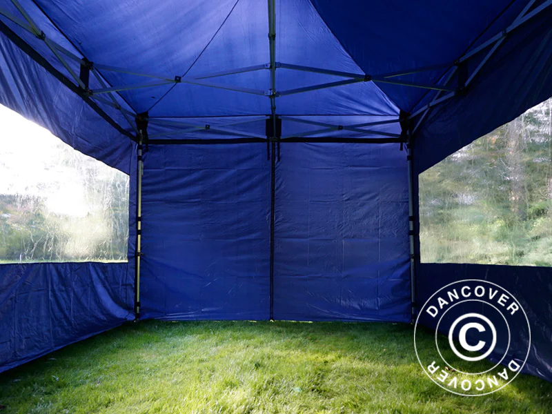 Foldetelt FleXtents Xtreme 50 3x6m Mørk blå, inkl. 6 sider - Image 18