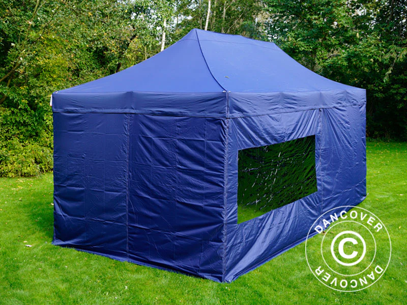 Foldetelt FleXtents Xtreme 50 3x6m Mørk blå, inkl. 6 sider - Image 2