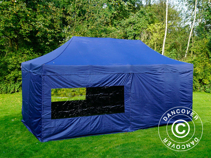 Foldetelt FleXtents Xtreme 50 3x6m Mørk blå, inkl. 6 sider - Image 7