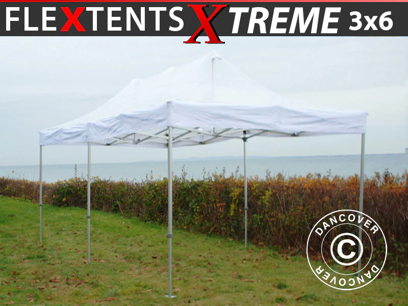 Foldetelt FleXtents Xtreme 50 3x6m Transparent