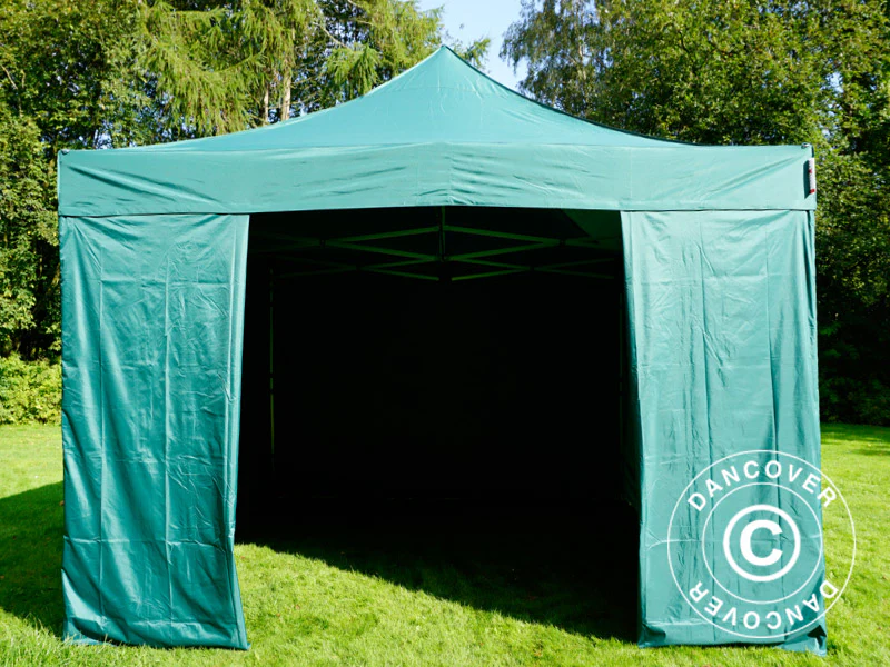 Foldetelt FleXtents Xtreme 50 4x4m Grøn, inkl. 4 sider - Image 8