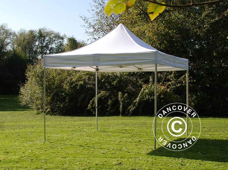 Foldetelt FleXtents Xtreme 50 4x4m Hvid, Brandhæmmende - Image 3