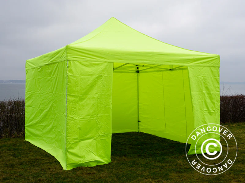 Foldetelt FleXtents Xtreme 50 4x4m Neongul/grøn, inkl. 4 sider - Image 10