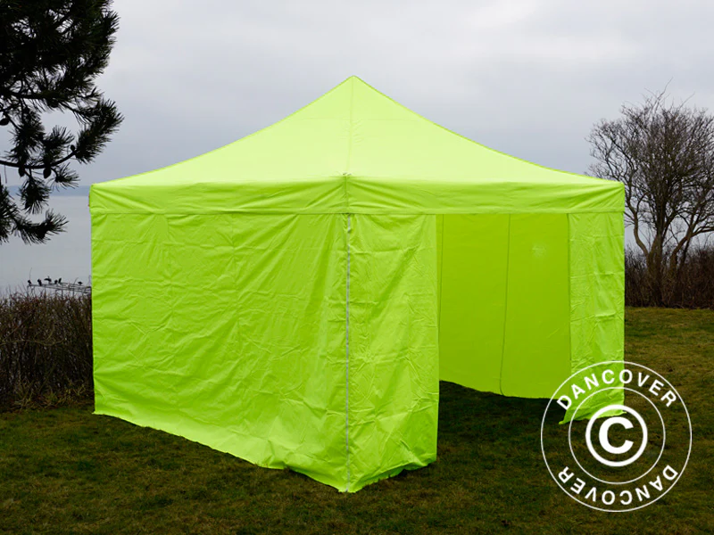 Foldetelt FleXtents Xtreme 50 4x4m Neongul/grøn, inkl. 4 sider - Image 12