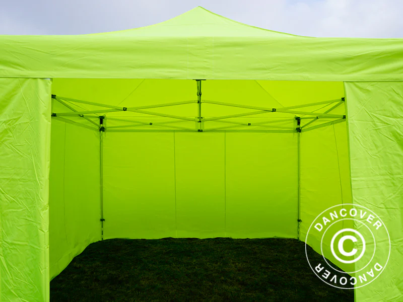 Foldetelt FleXtents Xtreme 50 4x4m Neongul/grøn, inkl. 4 sider - Image 18