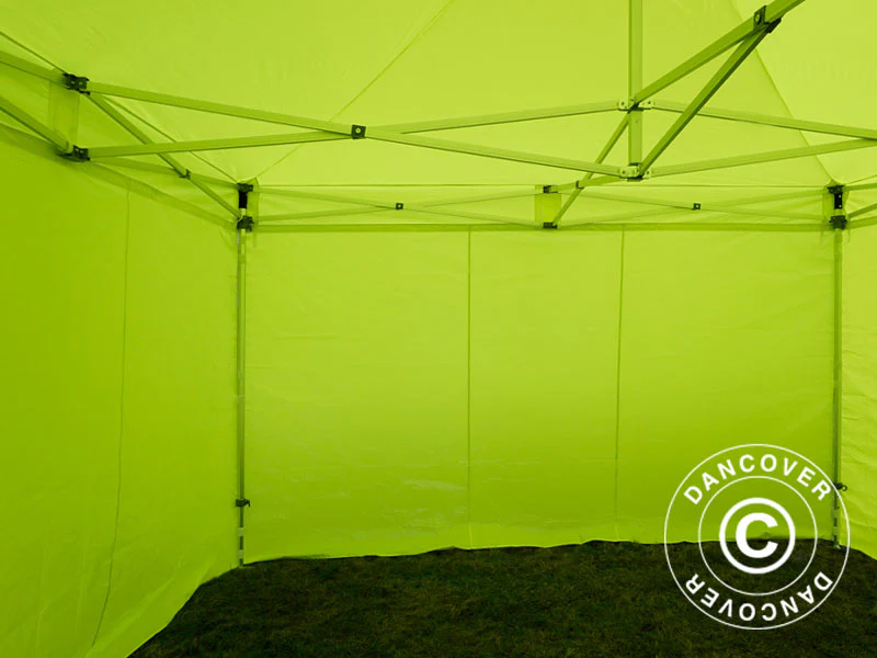Foldetelt FleXtents Xtreme 50 4x4m Neongul/grøn, inkl. 4 sider - Image 23
