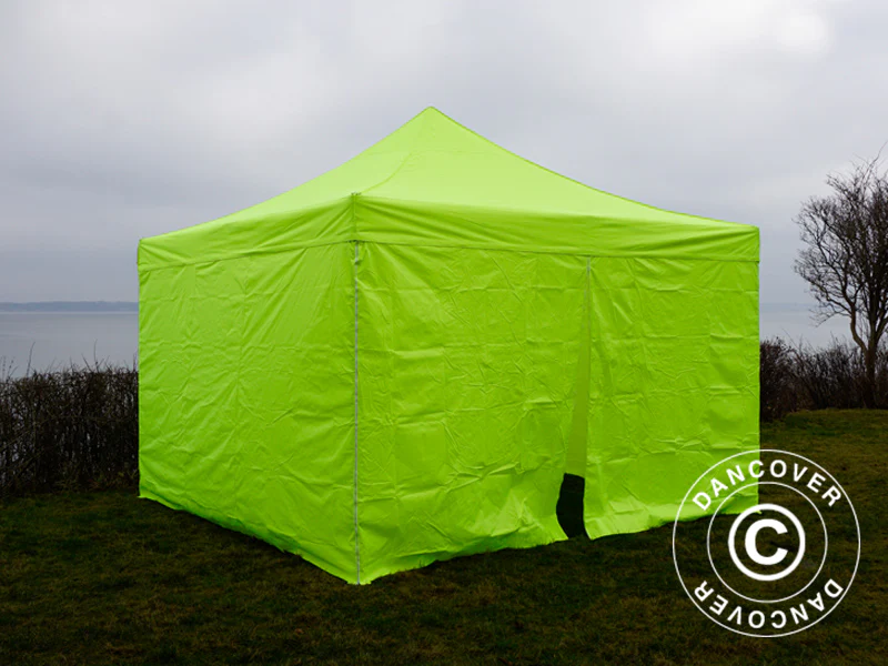 Foldetelt FleXtents Xtreme 50 4x4m Neongul/grøn, inkl. 4 sider - Image 6